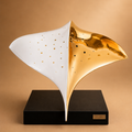 Escultura Manta-Raya bicolor