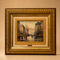 Cuadro parisino montmatre Pintor J.Hernandez 45x45