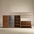 Composición de salón modular de diseño contemporáneo